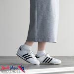 کتونی آدیداس K74 مدل IG8959 سفید مشکی
