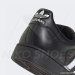 کتونی آدیداس Superstar 2 مدل JI3538 | استایل کلاسیک مشکی سفید با پنجه صدفی ماندگار - Image 8