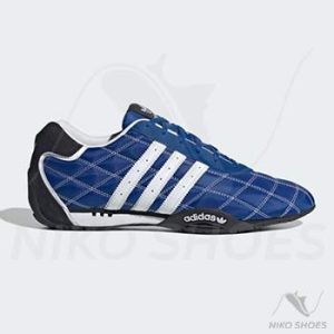 کتونی اسپرت adidas Adi Racer Low JP7012 آبی کاربنی مناسب رانندگی و روزمره
